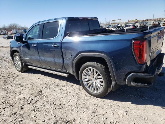 1GTU9FEL4KZ306226 - 2019 GMC SIERRA K1500 DENALI BLUE photo 2