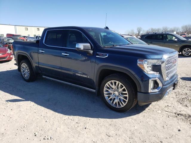 1GTU9FEL4KZ306226 - 2019 GMC SIERRA K1500 DENALI BLUE photo 4