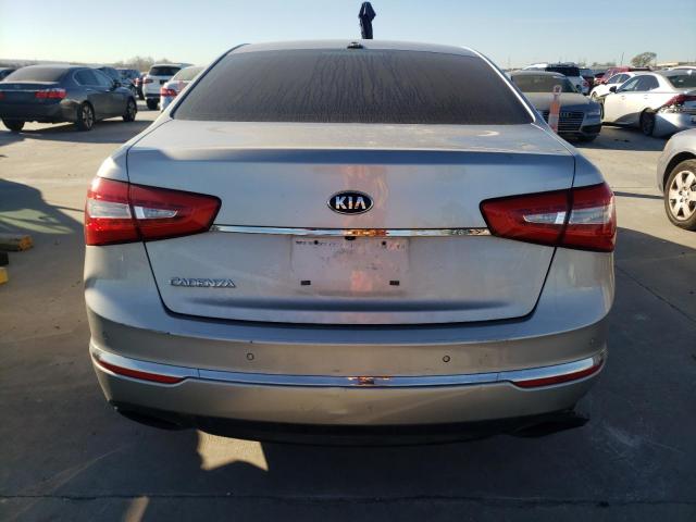 KNALN4D70E5159699 - 2014 KIA CADENZA PREMIUM SILVER photo 6