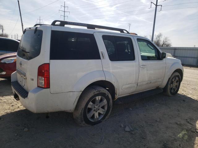 5N1AR18W47C610674 - 2007 NISSAN PATHFINDER LE 白色 照片 3