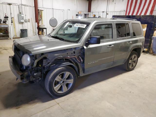 1C4NJRFB6CD513265 - 2012 JEEP PATRIOT LATITUDE GRAY photo 1