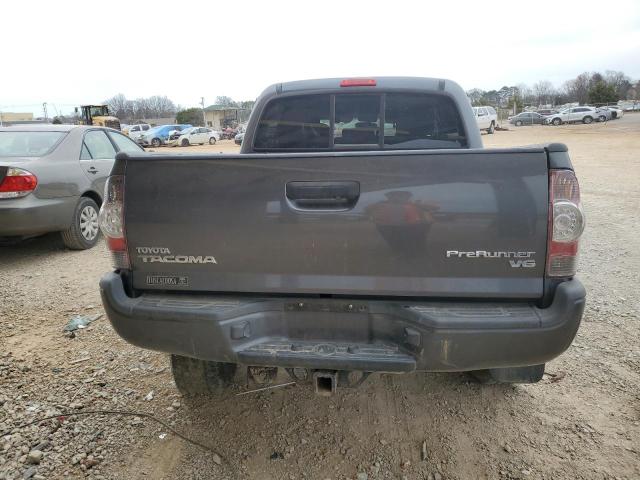 3TMJU4GN2DM155184 - 2013 TOYOTA TACOMA DOUBLE CAB PRERUNNER GRAY photo 6