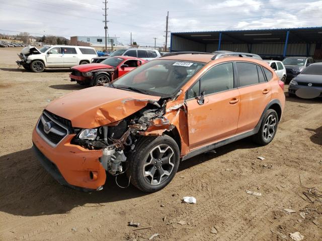 JF2GPACC3E8313754 - 2014 SUBARU XV CROSSTR 2.0 PREMIUM ORANGE photo 1