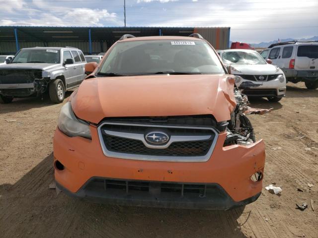 JF2GPACC3E8313754 - 2014 SUBARU XV CROSSTR 2.0 PREMIUM ORANGE photo 5