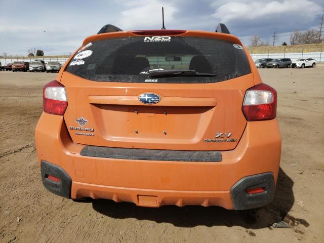 JF2GPACC3E8313754 - 2014 SUBARU XV CROSSTR 2.0 PREMIUM ORANGE photo 6