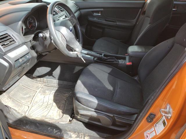 JF2GPACC3E8313754 - 2014 SUBARU XV CROSSTR 2.0 PREMIUM ORANGE photo 7