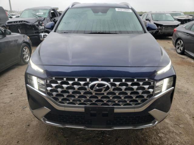 5NMS2DAJXNH417246 - 2022 HYUNDAI SANTA FE SEL Կապույտ լուսանկար 5