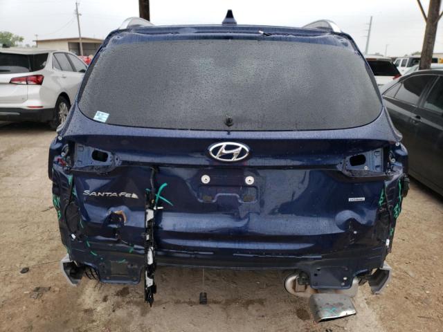 5NMS2DAJXNH417246 - 2022 HYUNDAI SANTA FE SEL Կապույտ լուսանկար 6