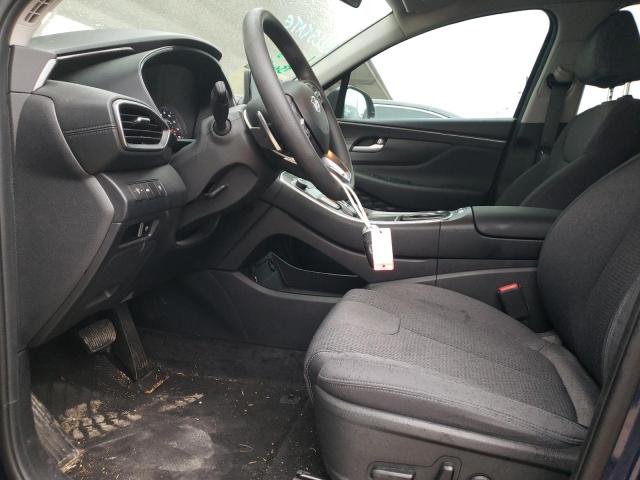 5NMS2DAJXNH417246 - 2022 HYUNDAI SANTA FE SEL Կապույտ լուսանկար 7