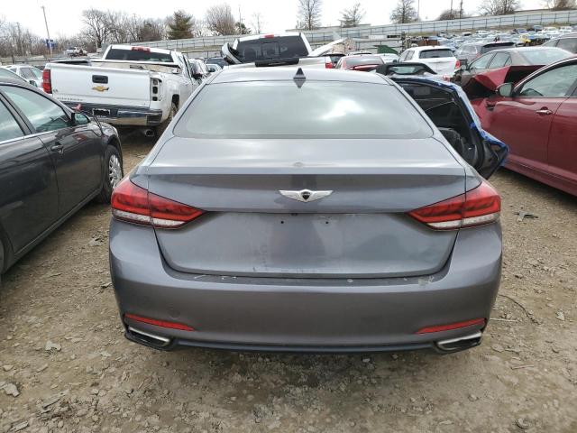 KMHGN4JE9GU136501 - 2016 HYUNDAI GENESIS 3.8L GRAY photo 6