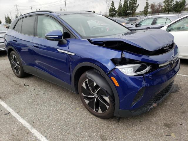 WVGTMPE29NP040401 - 2022 VOLKSWAGEN ID.4 PRO S ლურჯი ფოტო 4