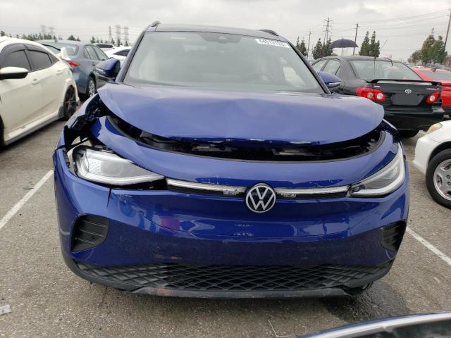 WVGTMPE29NP040401 - 2022 VOLKSWAGEN ID.4 PRO S ლურჯი ფოტო 5