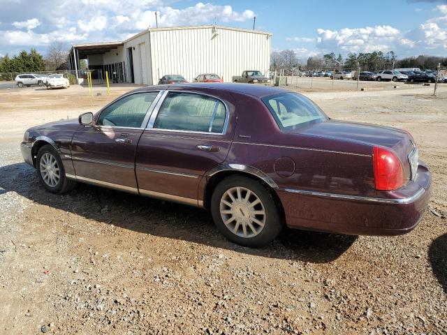 1LNHM81V16Y645245 - 2006 LINCOLN TOWN CAR SIGNATURE MAROON photo 2