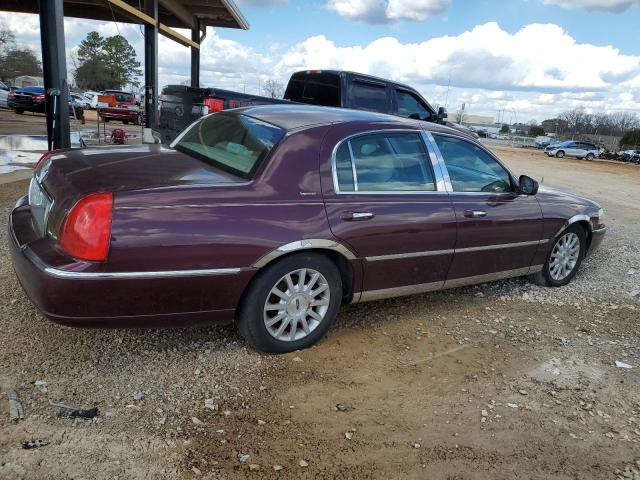 1LNHM81V16Y645245 - 2006 LINCOLN TOWN CAR SIGNATURE MAROON photo 3