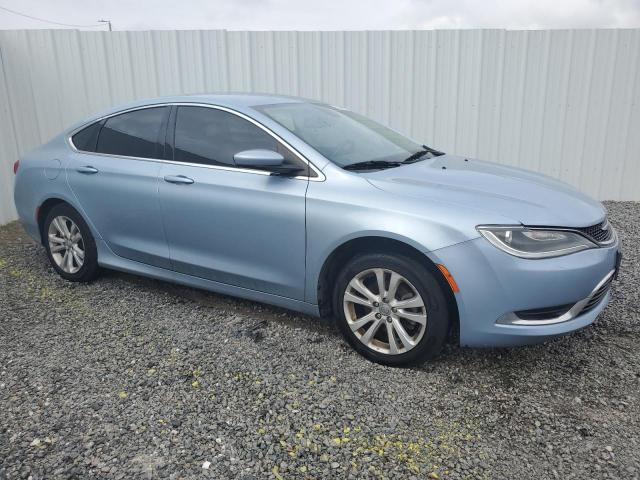 1C3CCCABXFN680723 - 2015 CHRYSLER 200 LIMITED BLUE photo 4