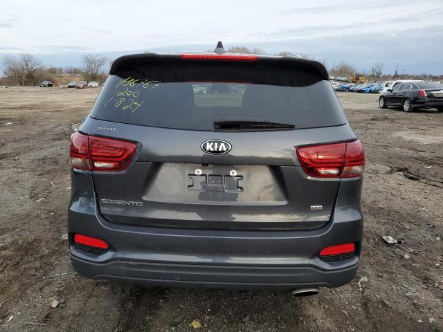 5XYPGDA37KG439980 - 2019 KIA SORENTO L CHARCOAL photo 6