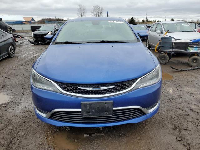 1C3CCCAB4FN539839 - 2015 CHRYSLER 200 LIMITED BLUE photo 5