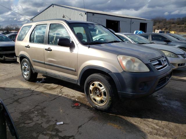 SHSRD68566U400954 - 2006 HONDA CR-V LX TAN photo 4