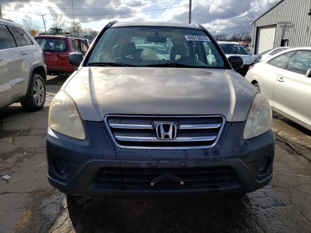 SHSRD68566U400954 - 2006 HONDA CR-V LX TAN photo 5