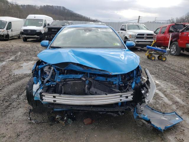 JTND4MBE3N3186186 - 2022 TOYOTA COROLLA SE BLUE photo 5