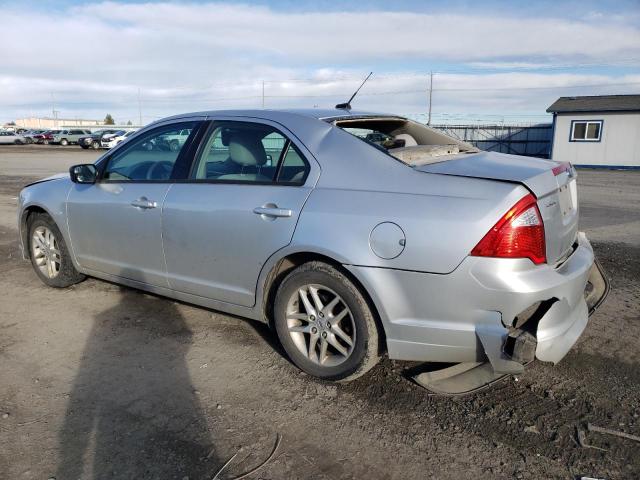 3FAHP0GA1BR293431 - 2011 FORD FUSION S SILVER photo 2