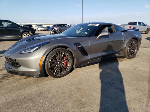 1G1YU2D66G5607172 - 2016 CHEVROLET CORVETTE Z06 3LZ GRAY photo 1