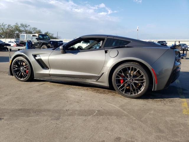 1G1YU2D66G5607172 - 2016 CHEVROLET CORVETTE Z06 3LZ GRAY photo 2