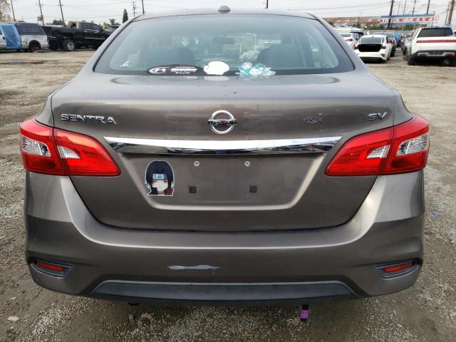 3N1AB7AP8GL667529 - 2016 NISSAN SENTRA S GRAY photo 6