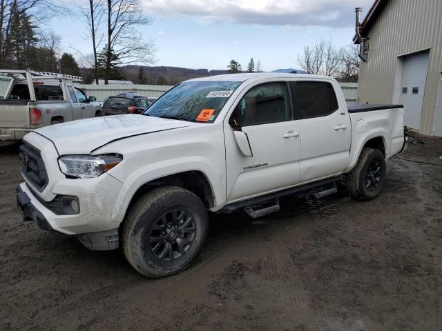 3TYCZ5AN3PT126889 - 2023 TOYOTA TACOMA DOUBLE CAB WHITE photo 1