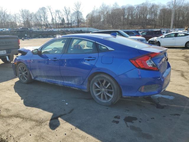 19XFC1F38KE209599 - 2019 HONDA CIVIC EX BLUE photo 2