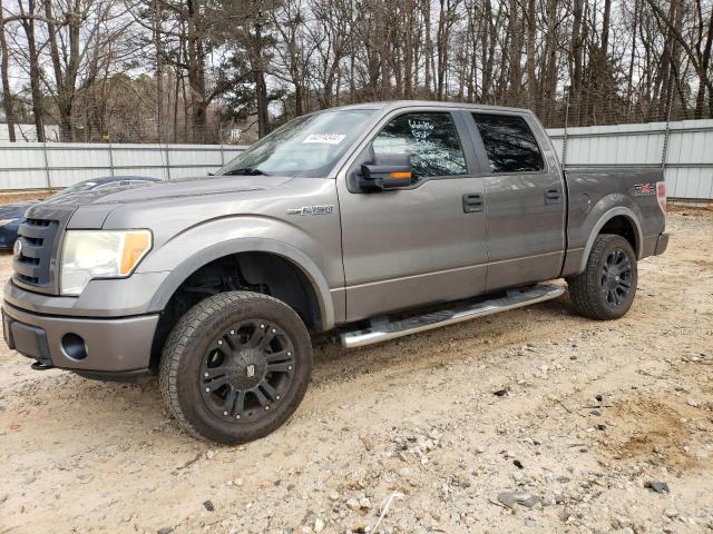 1FTFW1EVXAFB25301 - 2010 FORD F150 SUPERCREW GRAY photo 1