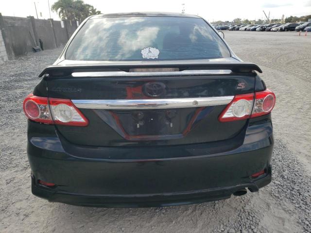 2T1BU4EE3BC****** - 2011 TOYOTA COROLLA BA BLACK photo 6