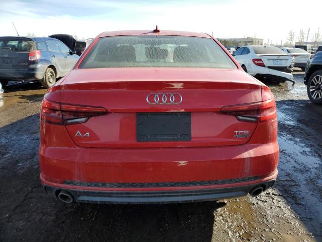 WAUENAF45HN024796 - 2017 AUDI A4 PREMIUM PLUS RED photo 6