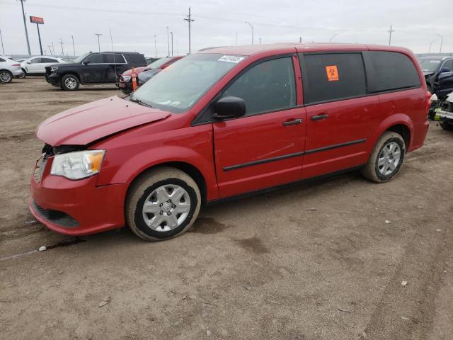 2C4JRGAG4DR764007 - 2013 RAM TRADESMAN RED photo 1