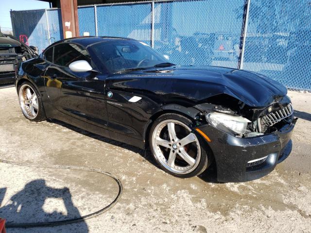 WBALM1C56BE633359 - 2011 BMW Z4 SDRIVE35IS BLACK photo 4