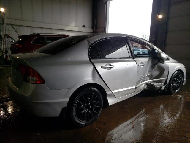 2HGFA1F56AH548888 - 2010 HONDA CIVIC LX فضي صورة 3
