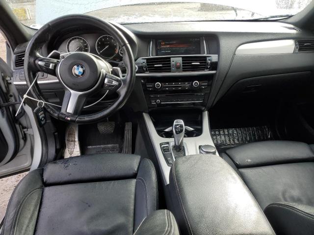 5UXXW7C59H0U25613 - 2017 BMW X4 XDRIVEM40I SILVER photo 8