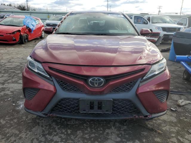 4T1B11HK9JU672968 - 2018 TOYOTA CAMRY L BURGUNDY photo 5