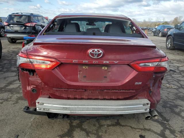 4T1B11HK9JU672968 - 2018 TOYOTA CAMRY L BURGUNDY photo 6