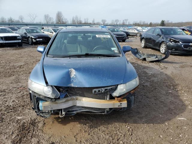 2HGFA16899H517219 - 2009 HONDA CIVIC EX BLUE photo 5