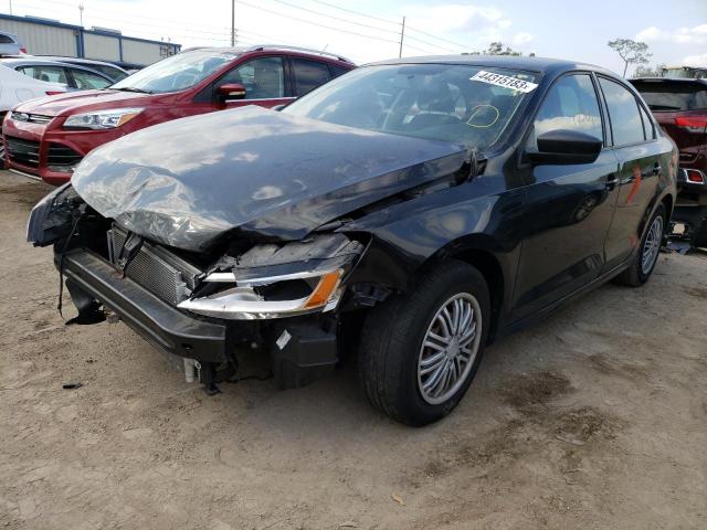 3VW2K7AJ2EM429144 - 2014 VOLKSWAGEN JETTA BASE Qara foto 1