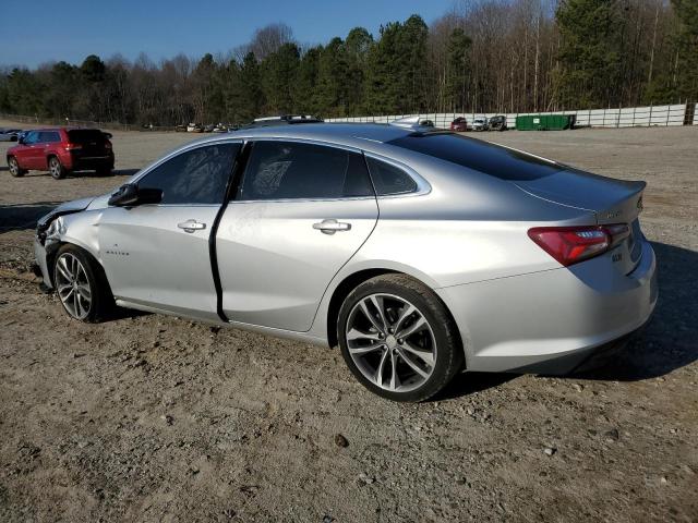 1G1ZD5ST2NF121321 - 2022 CHEVROLET MALIBU LT SILVER photo 2