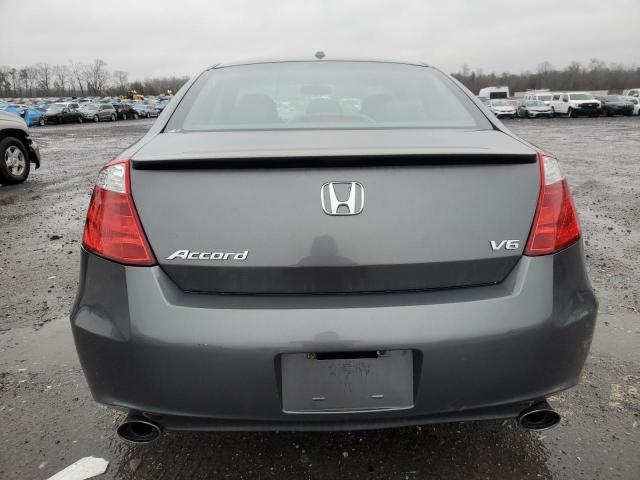 1HGCS22839A004073 - 2009 HONDA ACCORD EXL ნაცრისფერი ფოტო 6
