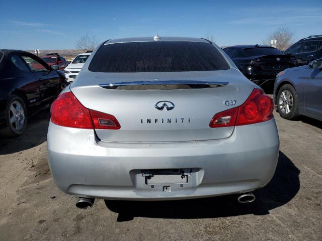 JNKCV61E09M013041 - 2009 INFINITI G37 BASE SILVER photo 6