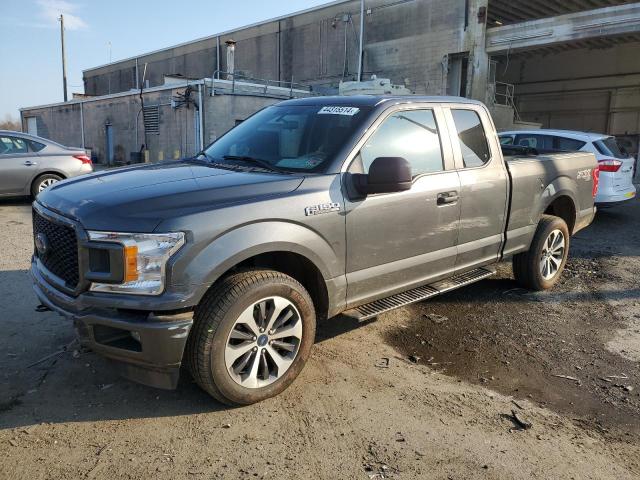 1FTEX1EP5KKC68305 - 2019 FORD F150 SUPER CAB CHARCOAL photo 1