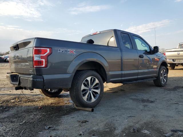 1FTEX1EP5KKC68305 - 2019 FORD F150 SUPER CAB CHARCOAL photo 3