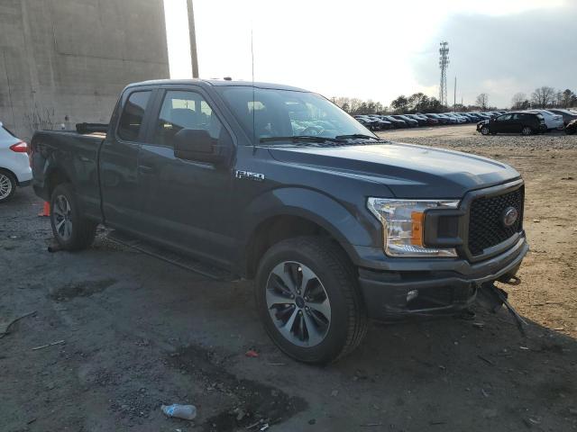 1FTEX1EP5KKC68305 - 2019 FORD F150 SUPER CAB CHARCOAL photo 4