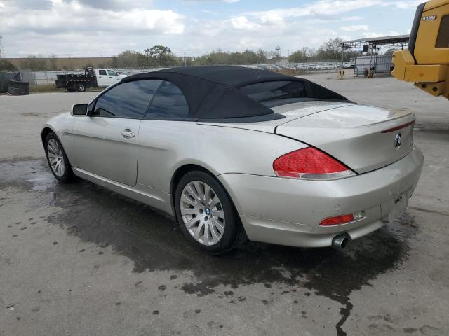 WBAEK73485B325396 - 2005 BMW 645 CI AUTOMATIC SILVER photo 2
