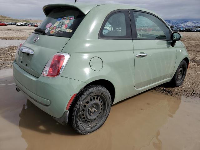 3C3CFFAR4DT740742 - 2013 FIAT 500 POP TURQUOISE photo 3