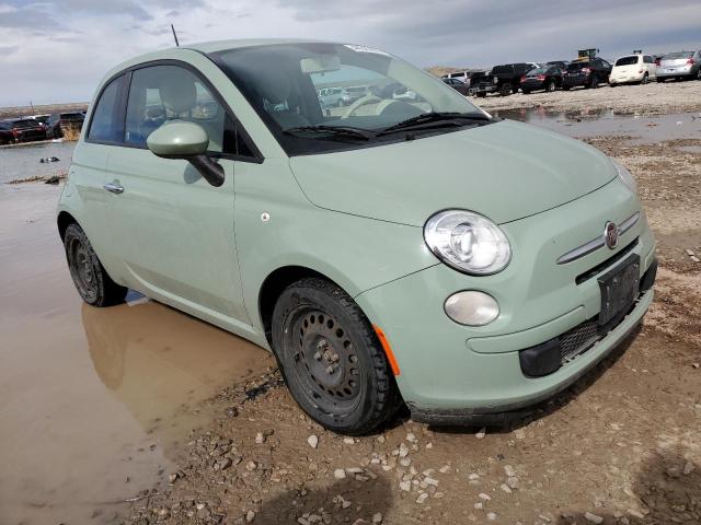 3C3CFFAR4DT740742 - 2013 FIAT 500 POP TURQUOISE photo 4